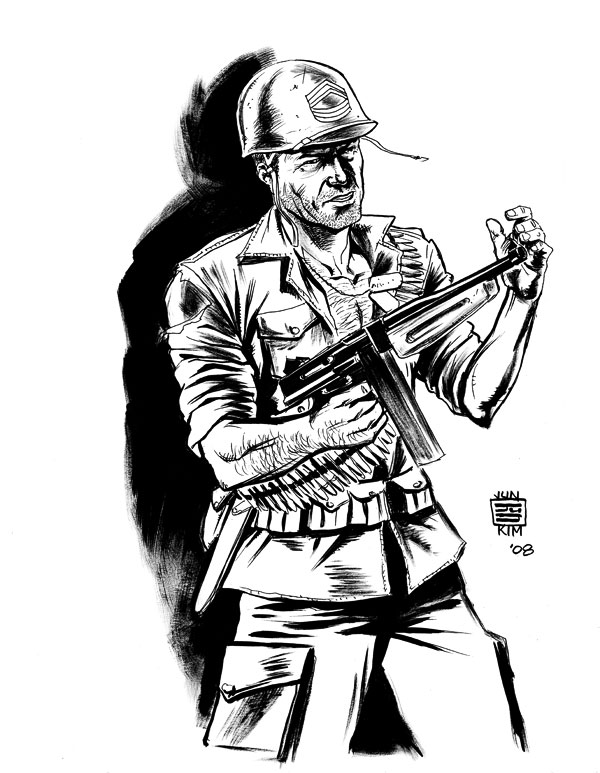 Sgt. Rock Sketch
